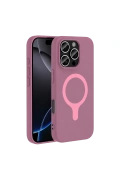 Apple iPhone 16 Pro Max Z Silikon Magsafe Kapak