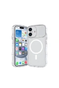 Apple iPhone 16 Vev Full Airbag Magsafe Kapak - Şeffaf