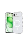 Apple iPhone 17E Vev Full Airbag Magsafe Kapak - Şeffaf