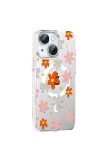 Apple iPhone 14 Floral Magsafe Kapak
