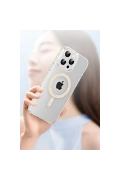 Apple iPhone 14 Pro Max Move Taşlı Magsafe Kapak
