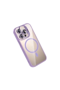 Apple iPhone 14 Pro Max Remim Lensli Magsafe Standlı Kapak