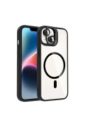 Apple iPhone 15 Plus Remim Lensli Magsafe Standlı Kapak
