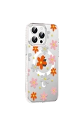 Apple iPhone 15 Pro Floral Magsafe Kapak