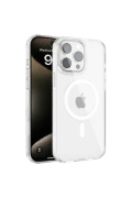 Apple iPhone 15 Pro Max Gleam PC Sert Magsafe Kılıf