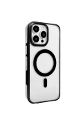 Apple iPhone 15 Pro Max Gleam PC Sert Magsafe Kılıf