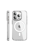 Apple iPhone 15 Pro Max Kılıf Crystal Magsafe Kapak