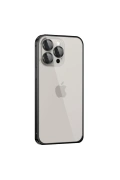 Apple iPhone 15 Pro Max Metal Bumper Mat Kapak