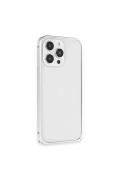 Apple iPhone 15 Pro Max Metal Bumper Mat Kapak