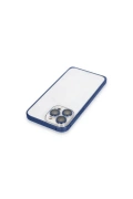 Apple iPhone 15 Pro Max Metal Bumper Mat Kapak