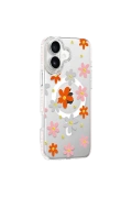 Apple iPhone 16 Floral Magsafe Kapak