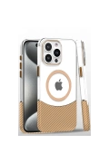 Apple iPhone 16 Pro Carbon Puzzle Magsafe Kapak