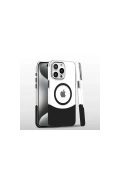 Apple iPhone 16 Pro Carbon Puzzle Magsafe Kapak