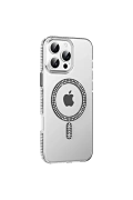 Apple iPhone 16 Pro Max Move Taşlı Magsafe Kapak