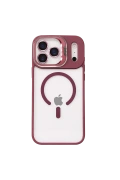 Apple iPhone 17 Pro Max Remim Lensli Magsafe Standlı Kapak