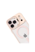 Apple iPhone 17 Pro Max Remim Lensli Magsafe Standlı Kapak