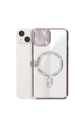 KILIFINI SEÇ - Apple iPhone 14 Kılıf Joke Simli Magneticsafe Kılıf