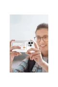 KILIFINI SEÇ - Apple iPhone 14 Plus Kılıf Kart Şeffaf Silikon - Şeffaf