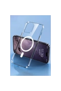 KILIFINI SEÇ - Apple iPhone 14 Pro Max Kılıf Tron Şeffaf Magsafe Kapak