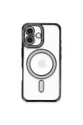 KILIFINI SEÇ - Apple iPhone 16 Plus Kılıf Joke Simli Magneticsafe Kılıf