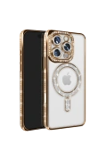 KILIFINI SEÇ - Apple iPhone 16 Pro Max Kılıf Joke Simli Magneticsafe Kılıf