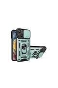 KILIFINI SEÇ - Apple iPhone 16 Pro Max Kılıf Pars Lens Yüzüklü Silikon