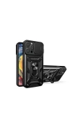 KILIFINI SEÇ - Apple iPhone 16 Pro Max Kılıf Pars Lens Yüzüklü Silikon