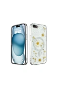 KILIFINI SEÇ - Apple iPhone 7 Kılıf Daisy Simli Magsafe Kapak