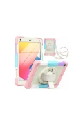 KILIFINI SEÇ - Apple iPad 5 Air 9.7 Kılıf Tablet Rainbow Kapak