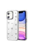 Newface Apple iPhone 11 Fiyonk Desenli Kapak