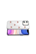 Newface Apple iPhone 11 Fiyonk Desenli Kapak
