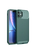 Newface Apple iPhone 11 Kılıf Auto Focus Karbon Kapak
