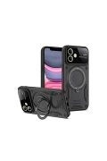 Newface Apple iPhone 11 Kılıf Joy Lens Standlı Kapak
