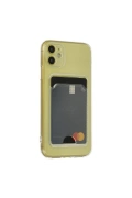 KILIFINI SEÇ - Apple iPhone 11 Kılıf Kart Şeffaf Silikon - Şeffaf