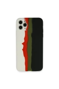 Newface Apple iPhone 11 Pro Kılıf Ebruli Lansman Silikon