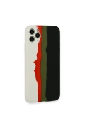 Newface Apple iPhone 11 Pro Kılıf Ebruli Lansman Silikon