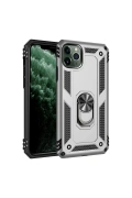 Newface Apple iPhone 11 Pro Kılıf Sofya Yüzüklü Silikon Kapak