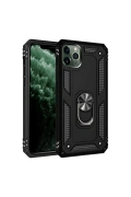Newface Apple iPhone 11 Pro Kılıf Sofya Yüzüklü Silikon Kapak