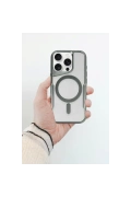 KILIFINI SEÇ - Apple iPhone 11 Pro Max Kılıf Boyi Magsafe Silikon Kapak