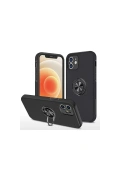 KILIFINI SEÇ - Apple iPhone 12 Kılıf Elit Yüzüklü Kapak