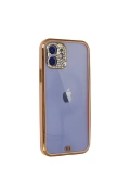 KILIFINI SEÇ - Apple iPhone 12 Kılıf Liva Taşlı Silikon