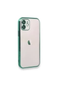 KILIFINI SEÇ - Apple iPhone 12 Kılıf Razer Lensli Silikon