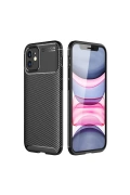 KILIFINI SEÇ - Apple iPhone 12 Mini Kılıf Auto Focus Karbon Kapak