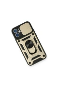 KILIFINI SEÇ - Apple iPhone 12 Mini Kılıf Pars Lens Yüzüklü Silikon