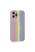 Newface Apple iPhone 12 Pro Kılıf Ebruli Lansman Silikon