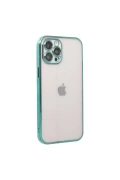 KILIFINI SEÇ - Apple iPhone 12 Pro Kılıf Razer Lensli Silikon