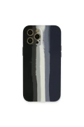 Newface Apple iPhone 12 Pro Max Kılıf Ebruli Lansman Silikon