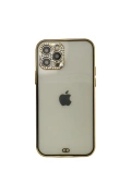 KILIFINI SEÇ - Apple iPhone 12 Pro Max Kılıf Liva Taşlı Silikon
