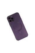 KILIFINI SEÇ - Apple iPhone 12 Pro Max Kılıf Moshi Lens Magneticsafe Silikon