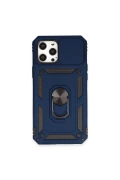 Newface Apple iPhone 12 Pro Max Kılıf Pars Lens Yüzüklü Silikon